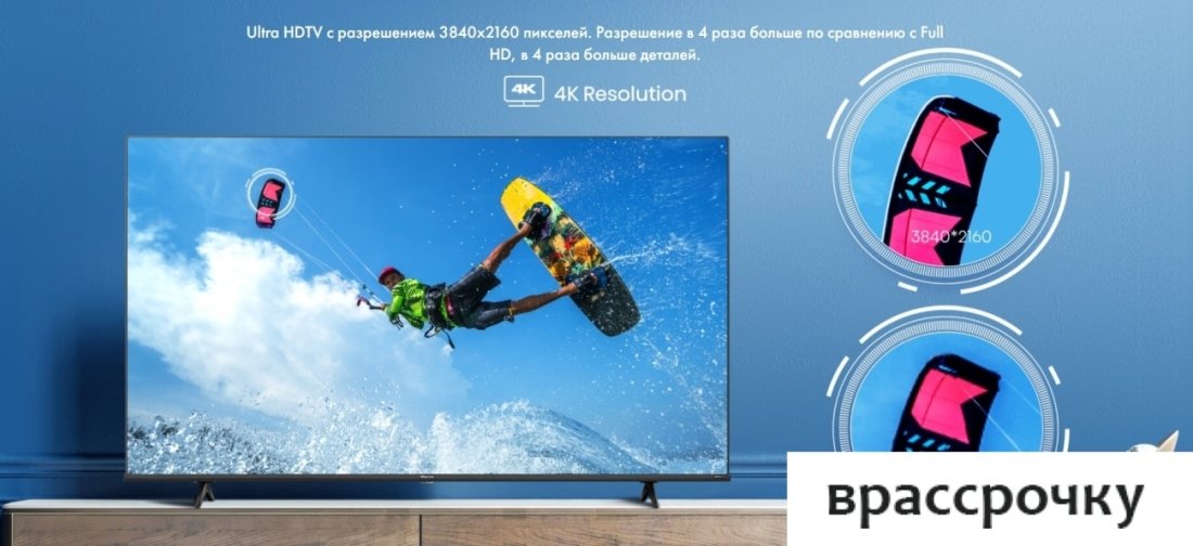 Телевизор Hisense 43E7HQ