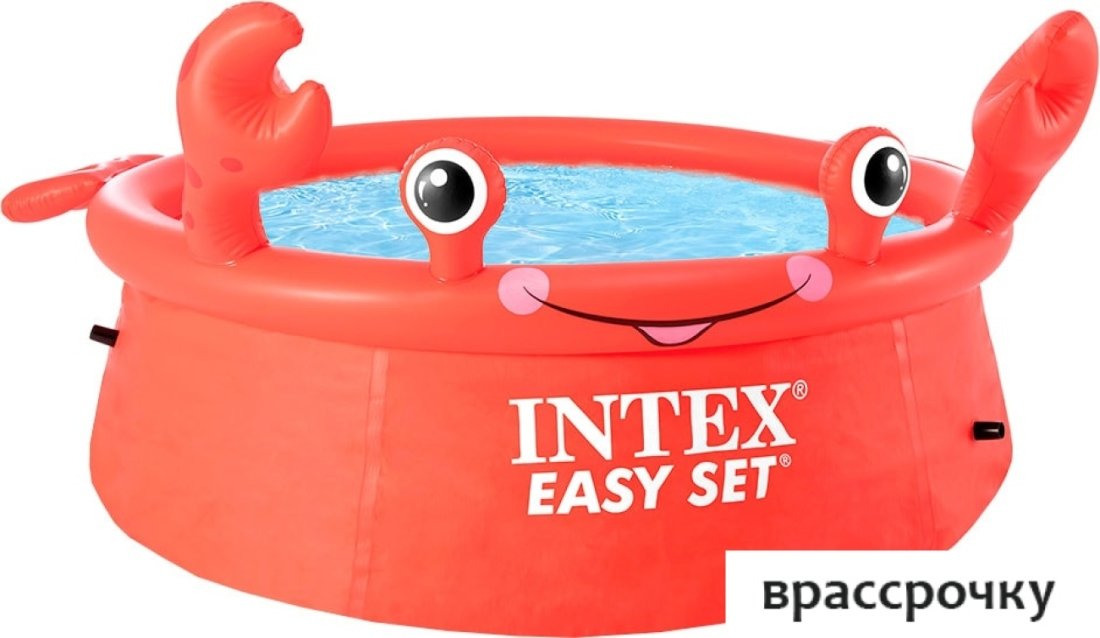 Надувной бассейн Intex Easy Set Веселый Краб 26100 (183х51)