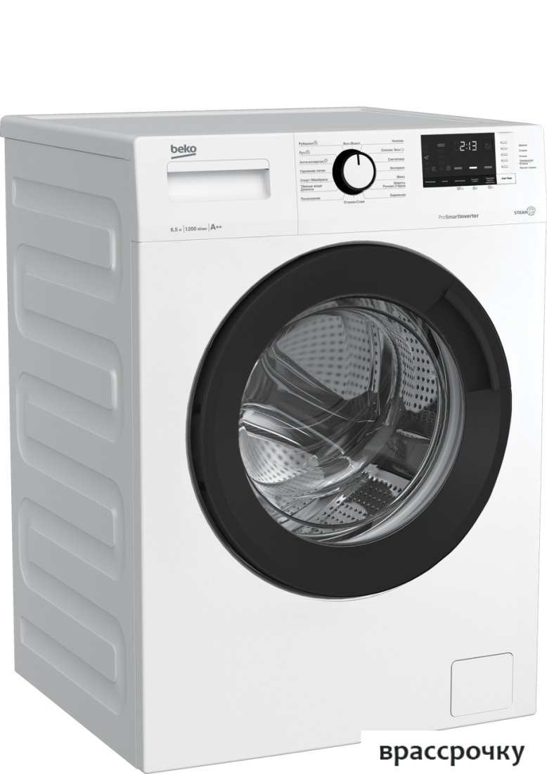 Стиральная машина BEKO WSRE6H612ZAWI