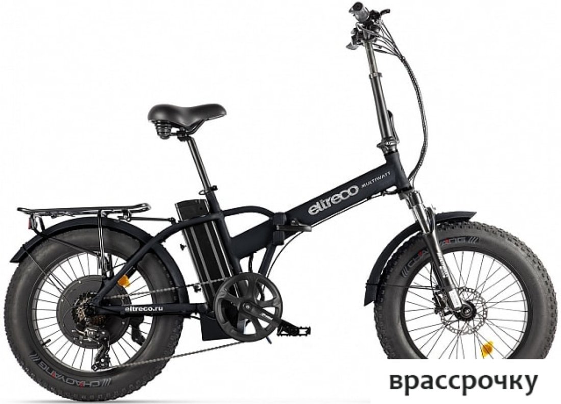 Электровелосипед Eltreco Multiwatt 2020 (черный)