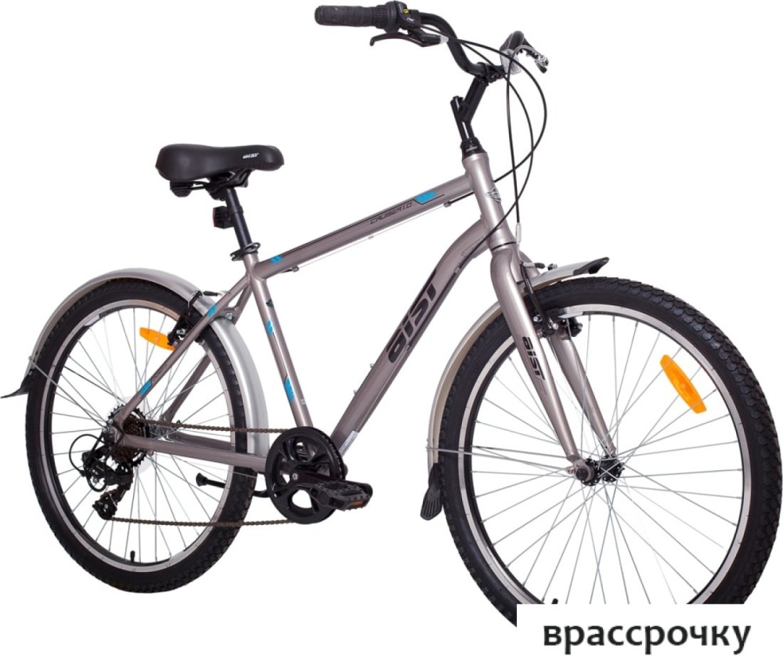 Велосипед AIST Cruiser 1.0 р.16.5 2020 (графит)