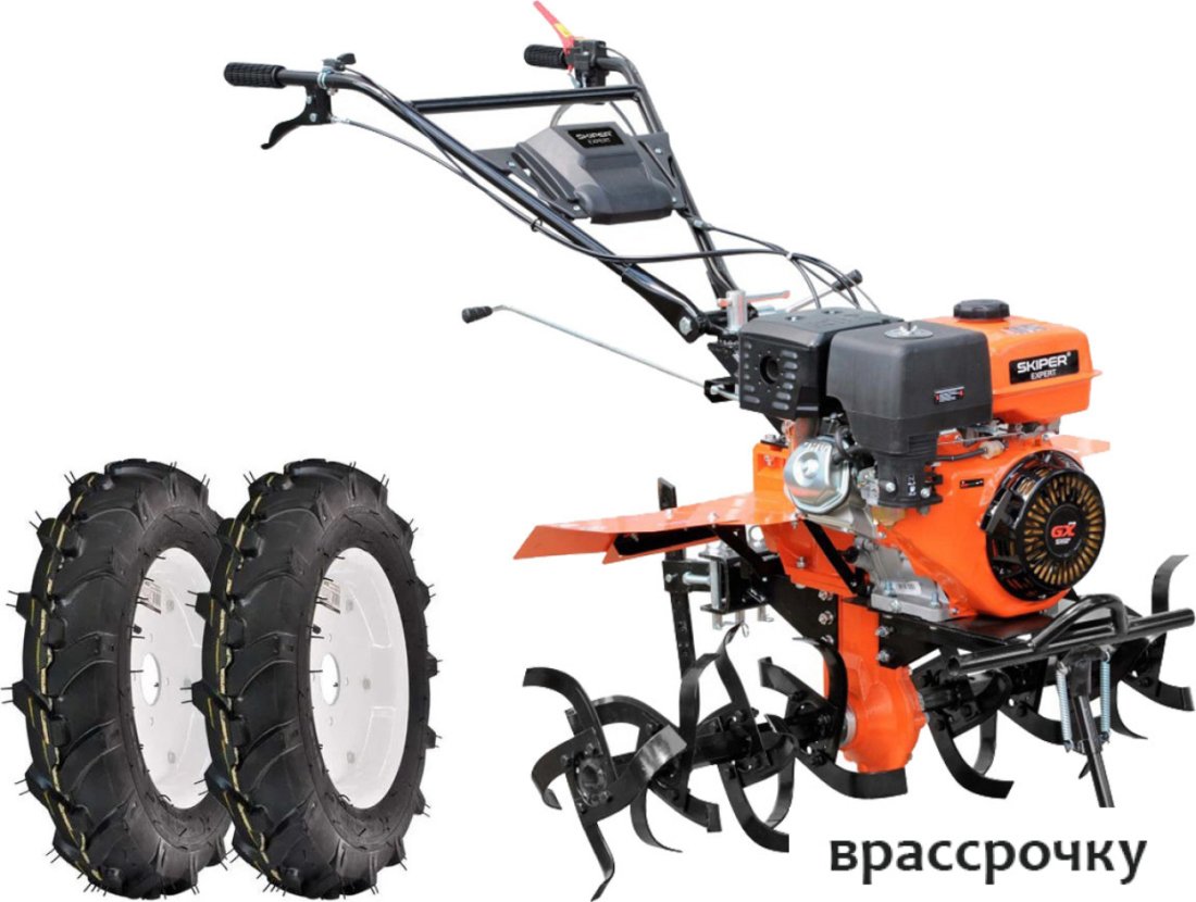 Мотоблок Skiper SP-1400SE Expert (колеса 6.00-12)