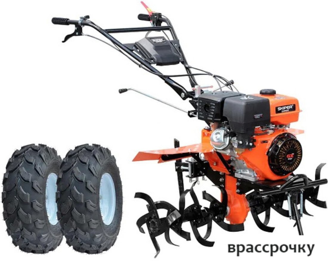 Мотоблок Skiper SP-1600SE Expert (колеса 19Х7-8)