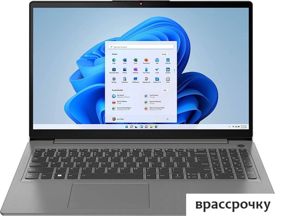 Ноутбук Lenovo IdeaPad 3 15IAU7 82RK00L1RK