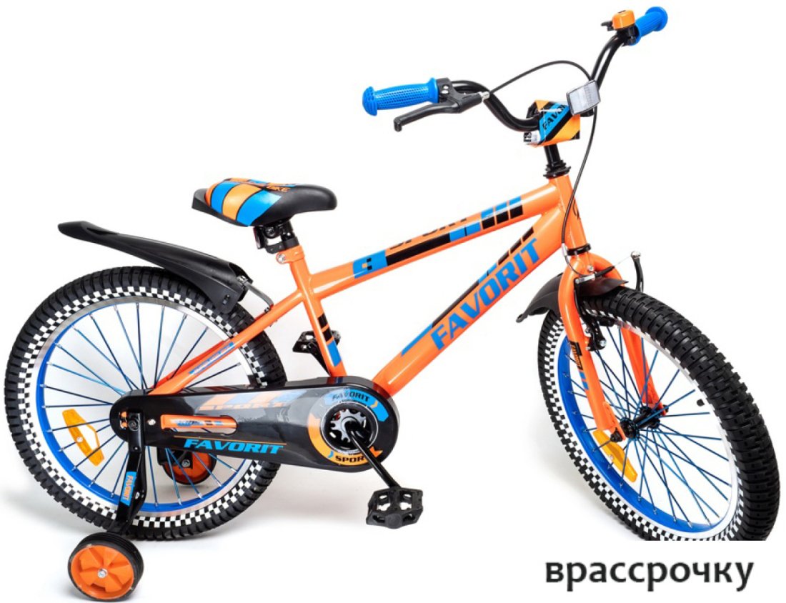 Детский велосипед Favorit Sport 20 SPT-20OR (оранжевый)