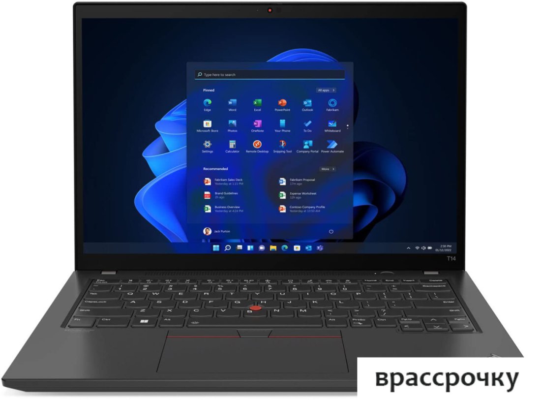 Ноутбук Lenovo ThinkPad T14 Gen 3 Intel 21AH00CS