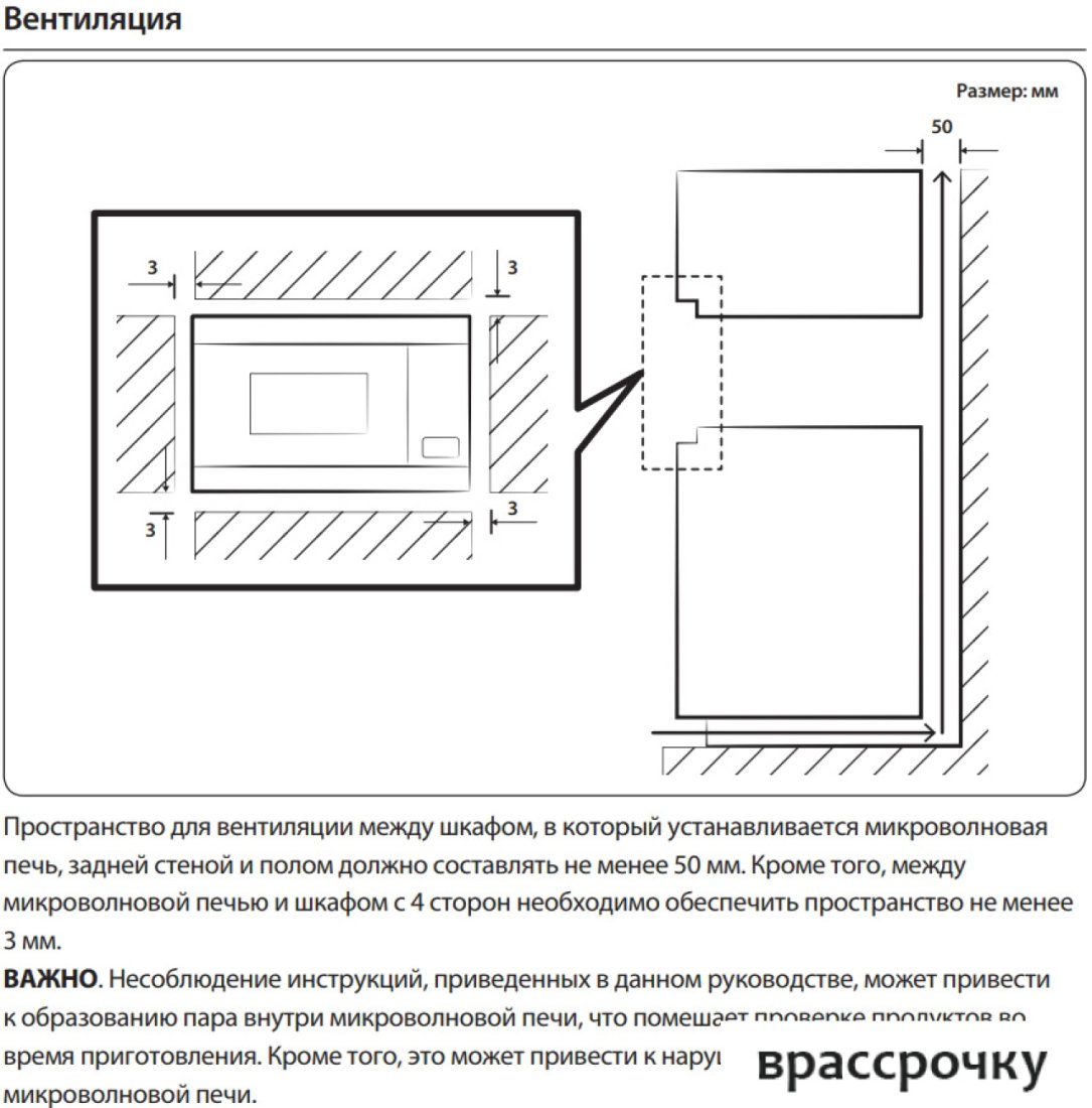 Микроволновая печь Samsung MS22M8054AW