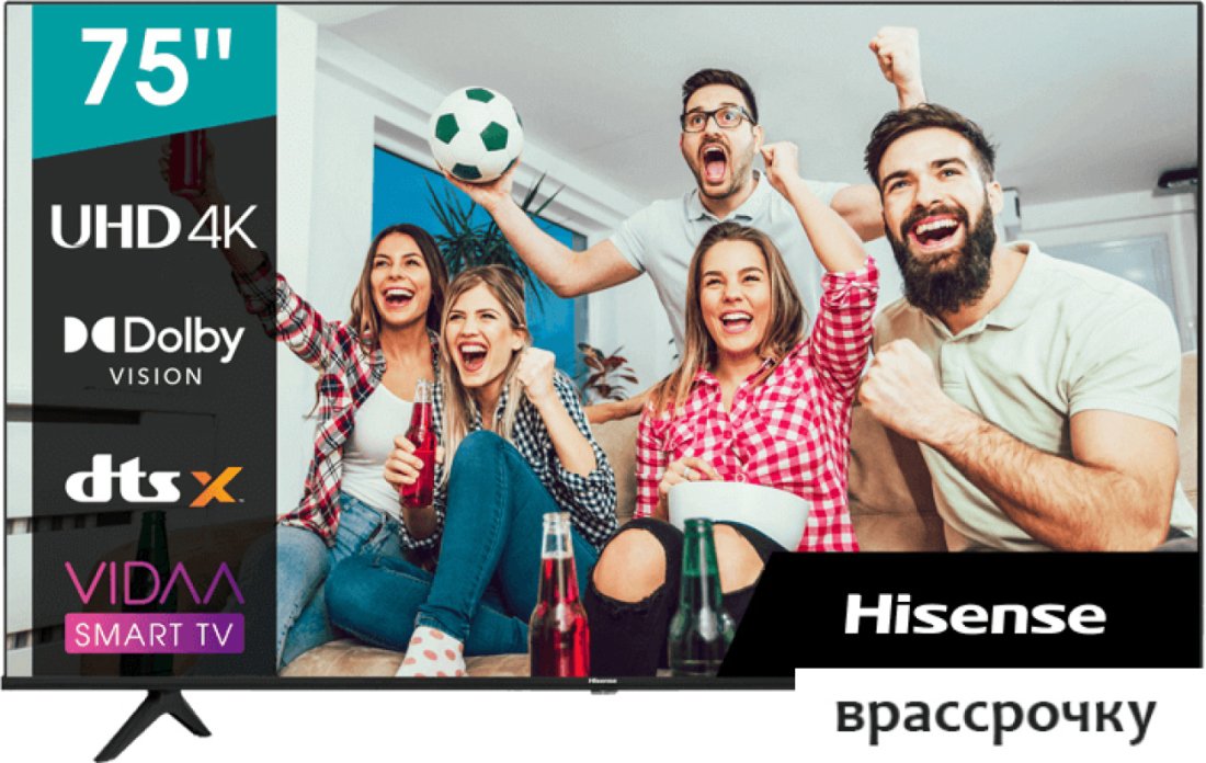 Телевизор Hisense 75A6BG