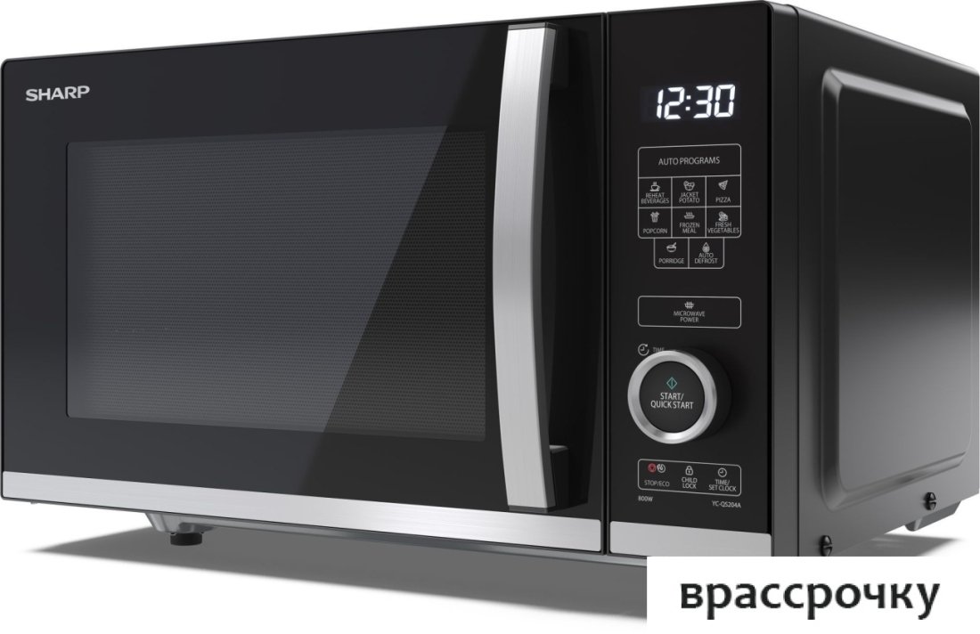 Микроволновая печь Sharp YC-QS204AE-B