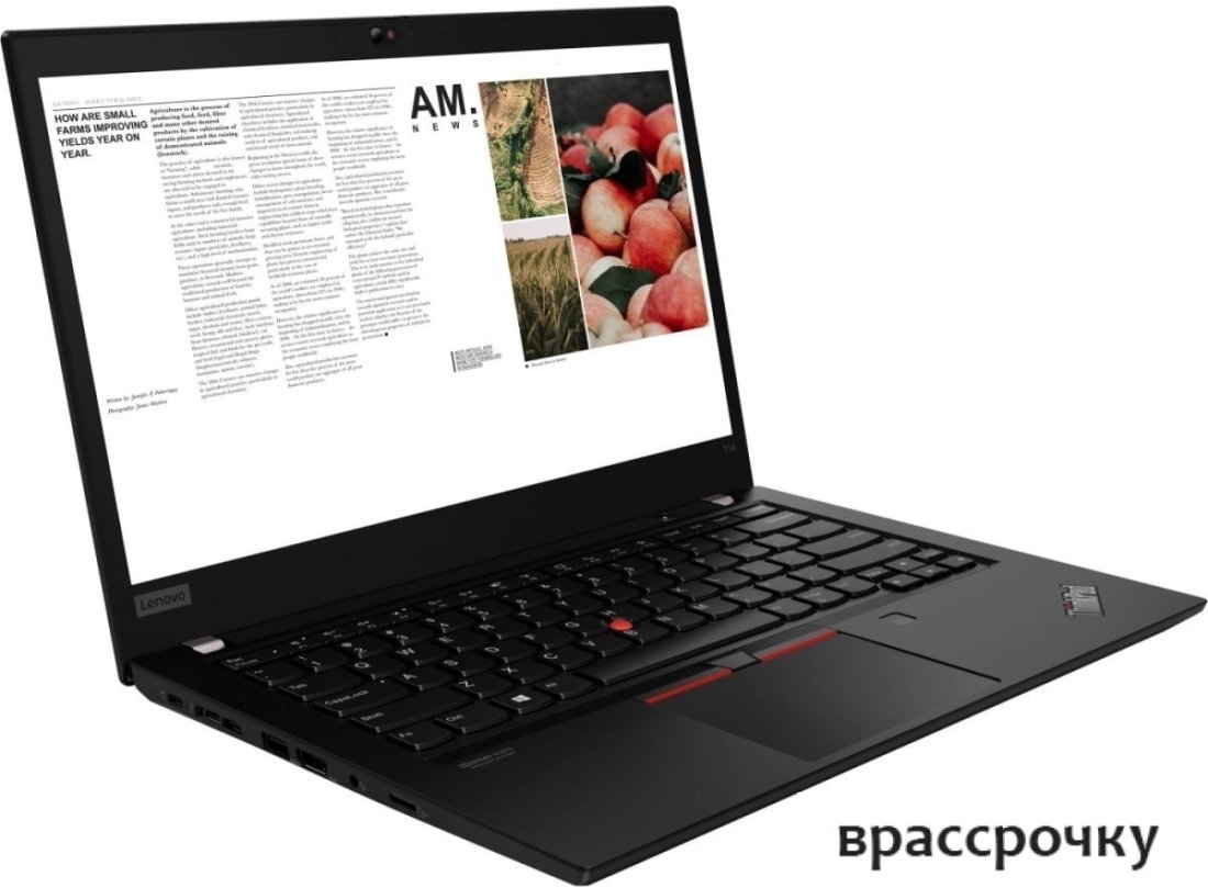 Ноутбук Lenovo ThinkPad T14 Gen 2 Intel 20W1SBJG