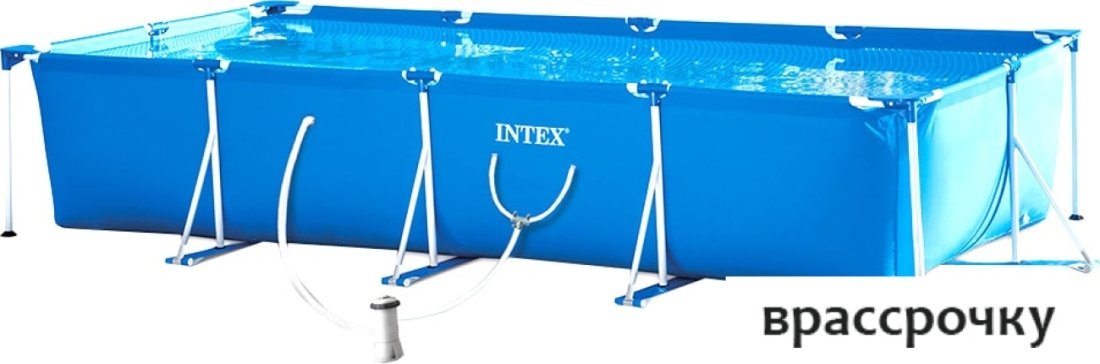 Каркасный бассейн Intex Rectangular Frame Pool 28274 (450x220x84)