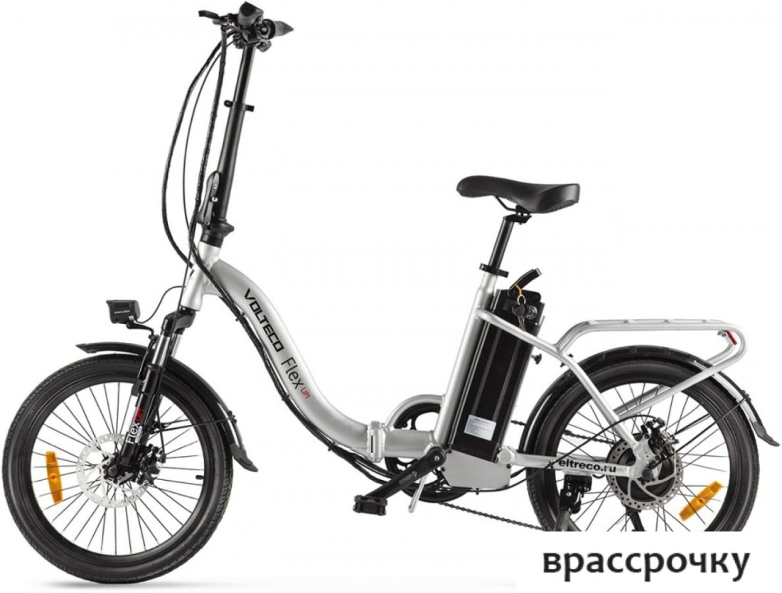 Электровелосипед Eltreco Flex Up 2020 (черный)