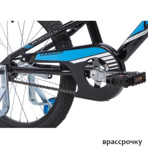 Детский велосипед Novatrack Forest 20 2021 201FOREST.BK21 (черный)