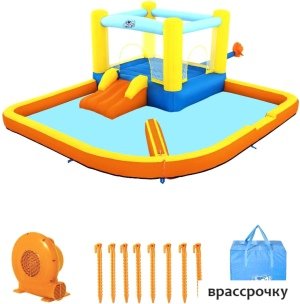 Надувной бассейн Bestway Beach Bounce 53381 (365х340х152)