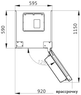 Холодильник Korting KNFC 62029 W