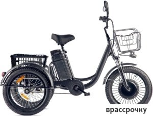 Электровелосипед Eltreco Porter Fat 500 UP! 2021 (черный)