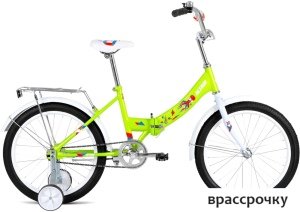 Детский велосипед Altair City Kids 20 compact 2021 (зеленый)