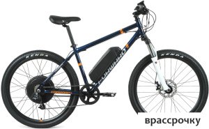 Электровелосипед Forward Cyclone Plus 26 2.0 disc 500w р.17 2021 (темно-синий)