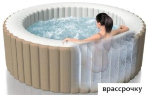 Надувной бассейн Intex Pure Spa Inflatable Hot Tub 28426 (196x71)