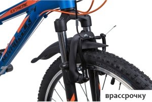 Велосипед Novatrack Extreme 24 (синий, 2019)