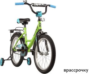 Детский велосипед Novatrack Vector 18 2022 183VECTOR.GN22 (зеленый)